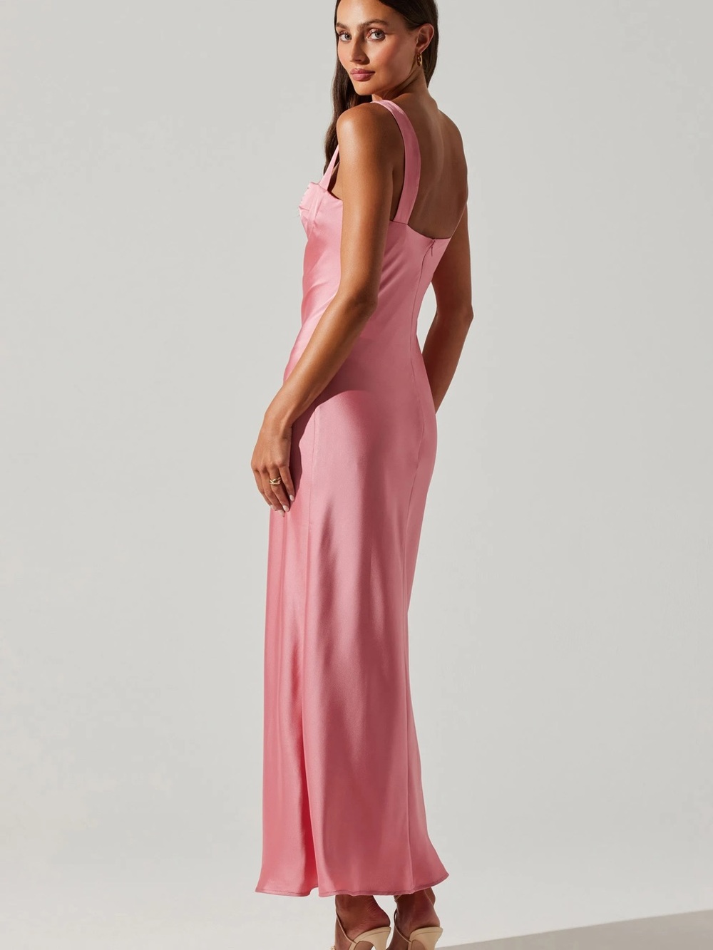 Astr the label - Stacie Satin Maxi Dress - Picture 2 of 3